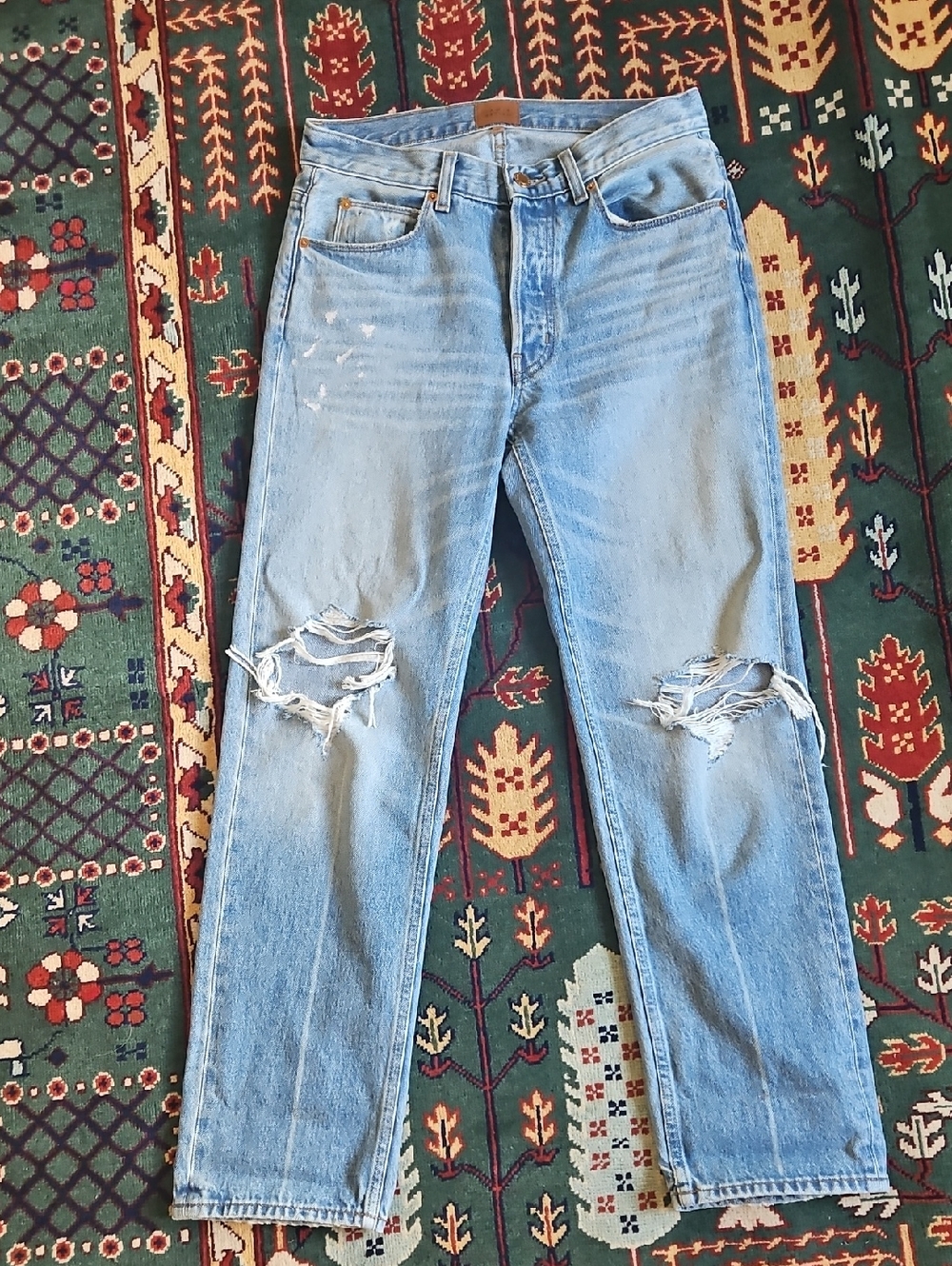 Jamie Haller Slouch Jean In Merced Indigo - Picture 11 of 13